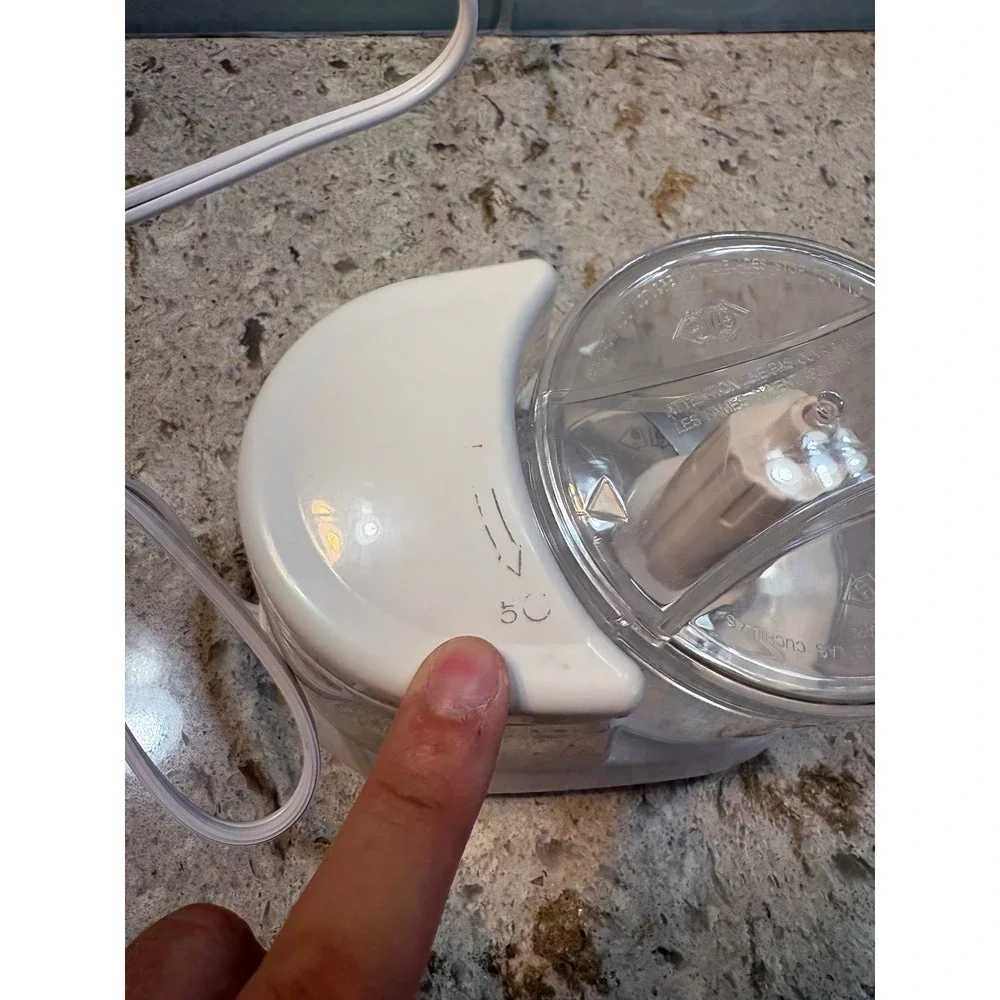 Proctor Silex 1.5‎ Cup Food Chopper White Electric Mini Food Processor 72500R